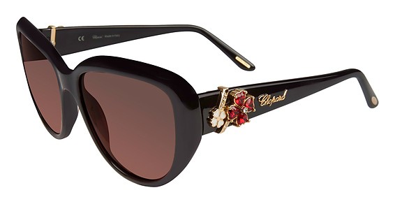 Chopard SCH147S Sunglasses, Shiny Black 0700