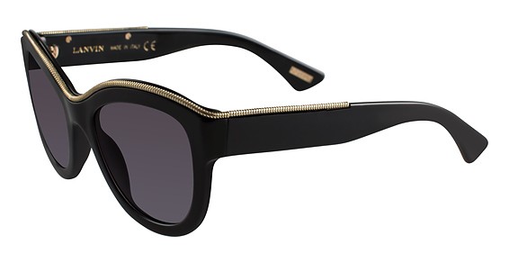 Lanvin SLN693 Sunglasses, Shiny Black 0700