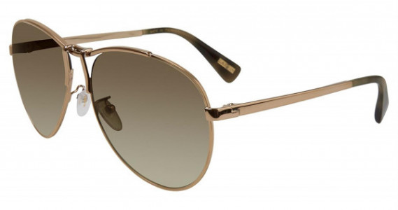 Lanvin SLN084 Sunglasses, Grey Gold 8Ffy