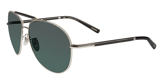 Chopard SCHB36 Sunglasses, Shiny Nickel Silver 579P