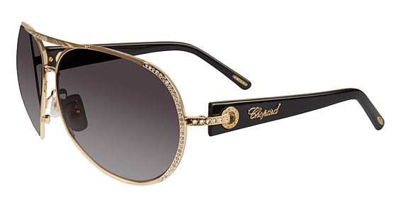 Chopard SCH940S Sunglasses, Shiny Rose Gold 0300