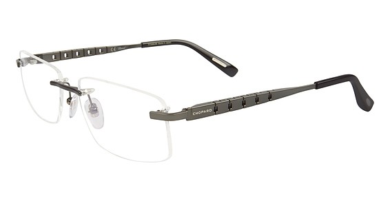 Chopard VCHA99M Eyeglasses, Gunmetal Gloss 0L10