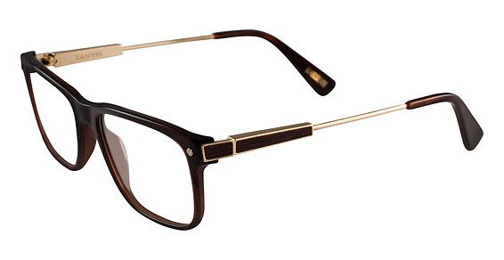 Lanvin VLN635 Eyeglasses, Olive Brown 0958