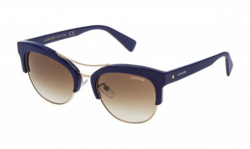 Lanvin SLN724V Sunglasses, Navy Blue 991