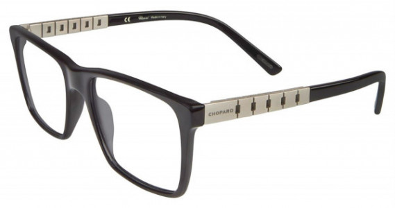 Chopard VCH161 Eyeglasses, Black W/ Silver 700