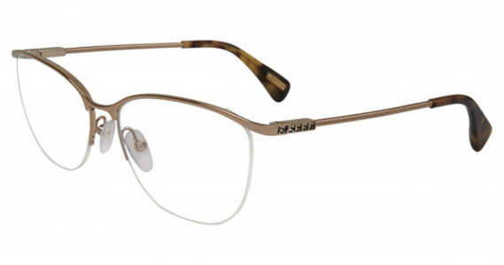 Lanvin VLN077S Eyeglasses, Gold 08Fe
