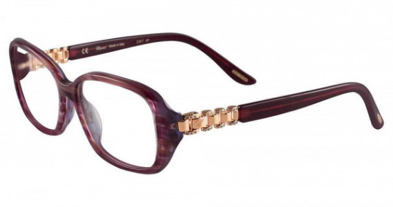 Chopard VCH155S Eyeglasses, purple strp (06xd)