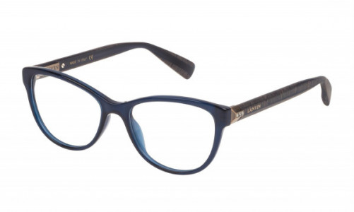 Lanvin VLN707S Eyeglasses, Blue 0955
