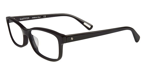 Lanvin VLN663M Eyeglasses, Shiny Black 0700