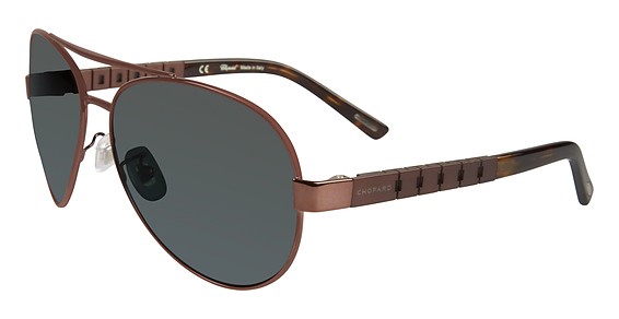 Chopard SCHB12 Sunglasses, Shiny Brown K01p
