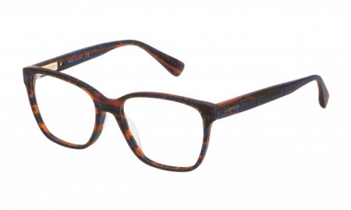 Lanvin VLN705M Eyeglasses, Red Tortoise 6R3m