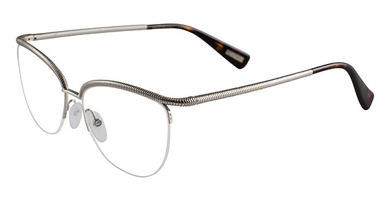 Lanvin VLN059 Eyeglasses, Shiny Palladium 0579