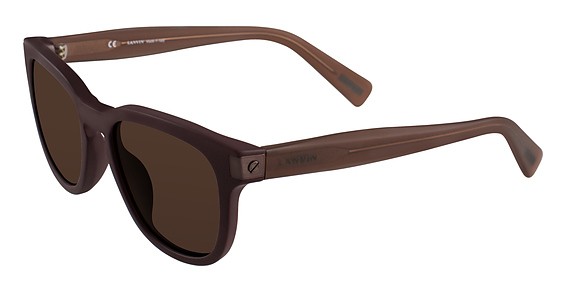 Lanvin SLN625M Sunglasses, Matt Bordeaux 0Ar3