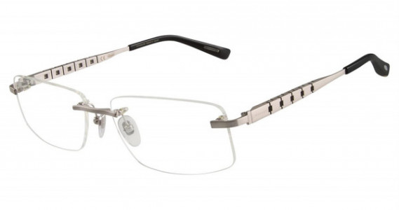 Chopard VCHA99 Eyeglasses, Silver 0Q39