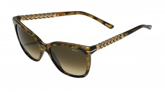 Chopard SCH207S Sunglasses, Brown Gold 09Gf