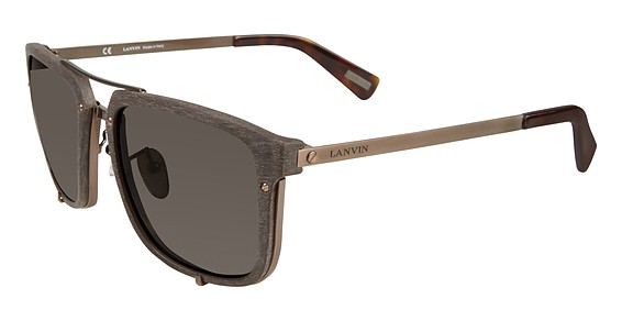 Lanvin SLN045M Sunglasses, Matt Grey Black 0448