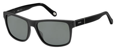 Fossil Fos 2050/P/S Sunglasses, 0QE8(RA) Matte Black Shiny