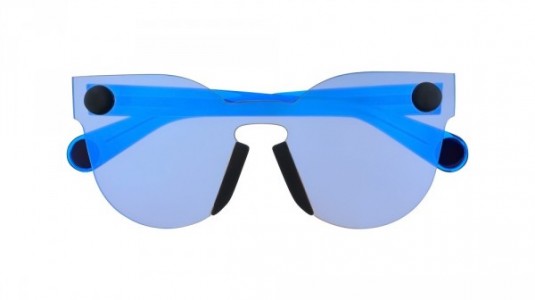 Christopher Kane CK0007S Sunglasses, 006 - BLUE with BLUE lenses