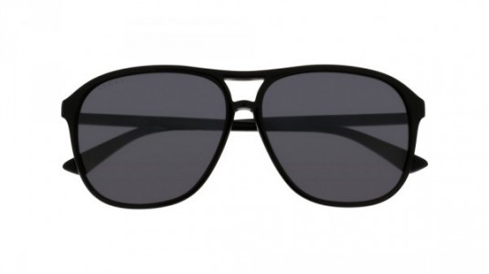 Gucci GG0016SA Sunglasses, 001 - BLACK with SILVER lenses