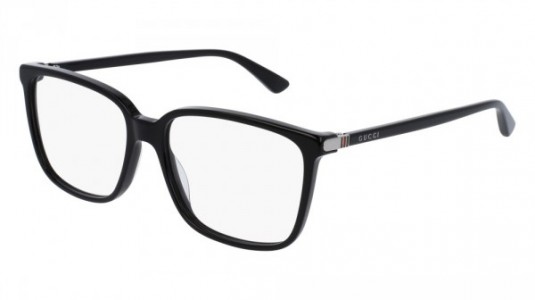 Gucci GG0019O Eyeglasses, 001 - BLACK