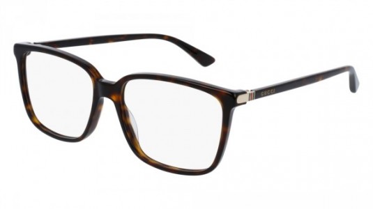 Gucci GG0019O Eyeglasses, 002 - HAVANA