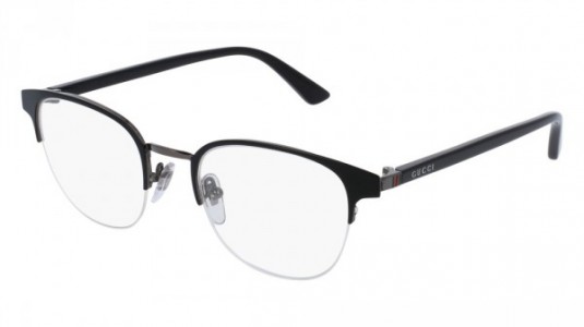 Gucci GG0020O Eyeglasses, 001 - BLACK