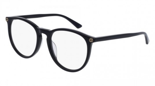 Gucci GG0027OA Eyeglasses, 001 - BLACK