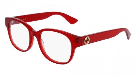 Gucci GG0040O Eyeglasses, 004 - RED