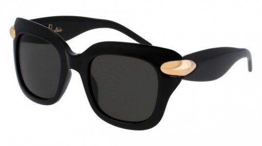 Pomellato PM0017S Sunglasses, 001 - BLACK with SMOKE lenses