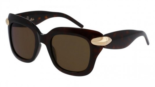 Pomellato PM0017S Sunglasses, 002 - HAVANA with BROWN lenses