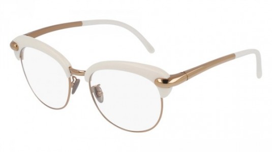 Pomellato PM0021O Eyeglasses, 003 - IVORY with GOLD temples