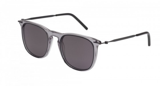 Tomas Maier TM0005S Sunglasses, 001 - BLACK with GREY lenses