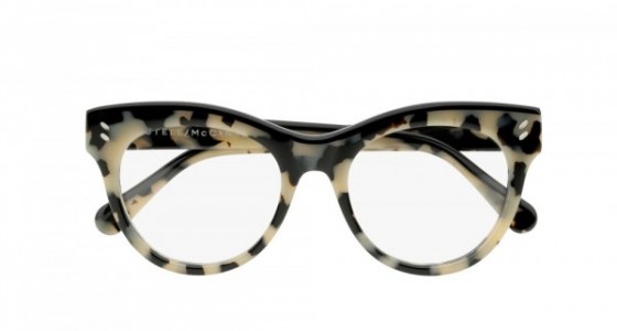 Stella McCartney SC0024O Eyeglasses, 002 - HAVANA