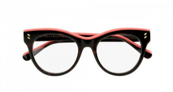 Stella McCartney SC0024O Eyeglasses, 003 - HAVANA