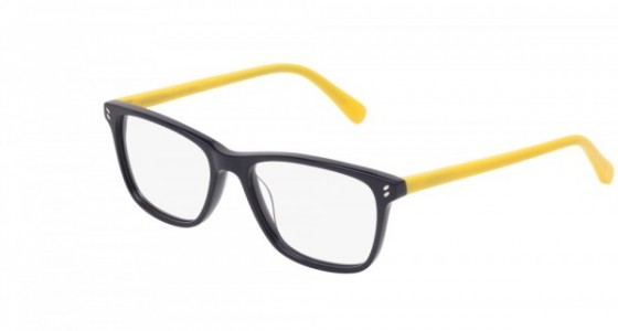 Stella McCartney SK0010O Eyeglasses, 003 - BLUE with YELLOW temples