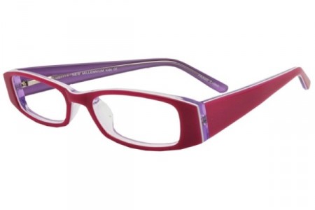 New Millennium Fly Eyeglasses, Pink/Purple