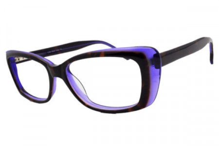 Uber Chambord Eyeglasses, Tortoise / Purple (Discontinued)