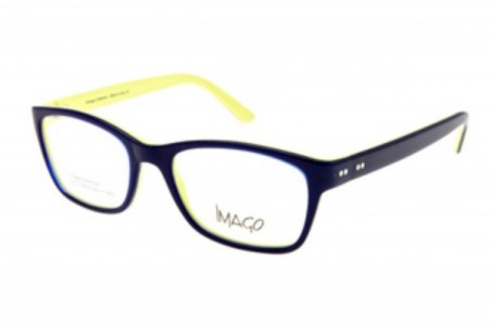Imago Taormina Eyeglasses, col.25 Dark Blue / Lemon