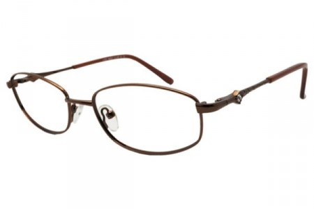 Club 54 Brandy Eyeglasses, Brown