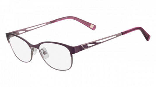 Marchon M-CLAREMONT Eyeglasses, (505) PLUM/ROSE