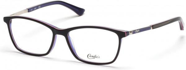 Candie's Eyes CA0143 Eyeglasses, 005 - Black/Monocolor / Black/Monocolor