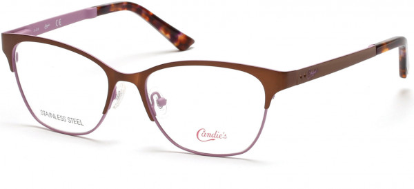 Candie's Eyes CA0147 Eyeglasses, 047 - Light Brown/other