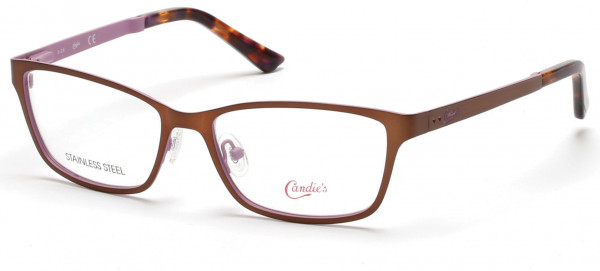 Candie's Eyes CA0148 Eyeglasses, 047 - Light Brown/other