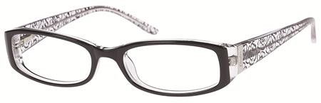 Candie's Eyes CA-A260 (C ROSANA) Eyeglasses, B96 (BLK/CRY)