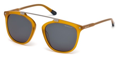Gant GA7086 Sunglasses, 42A - Shiny Orange / Smoke