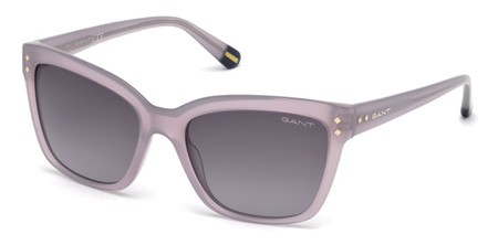 Gant GA8056 Sunglasses, 78B - Shiny Lilac / Gradient Smoke