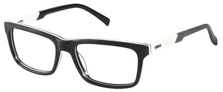Guess GU-1845 (GU 1845) Eyeglasses, D50 (BLKWHT) - Viva Color
