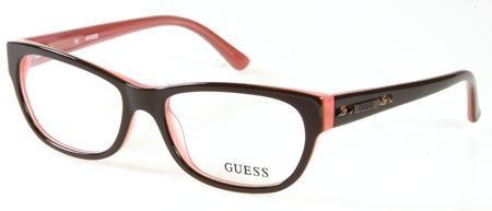 Guess GU-2344 (GU 2344) Eyeglasses, D96 (BRN) - Brown