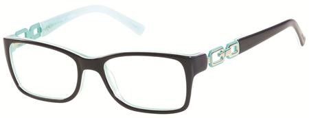 Guess GU-2406A (GUA 2406) Eyeglasses, B74 (BLGRN) - Blue Green