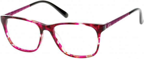 Guess GU2500 Eyeglasses, 077 - Fuxia/other